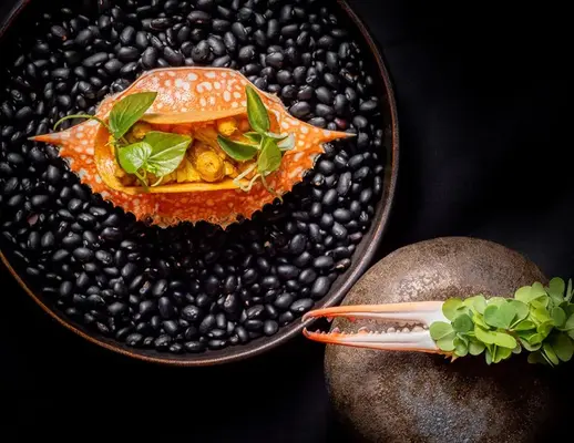 The stunning crab